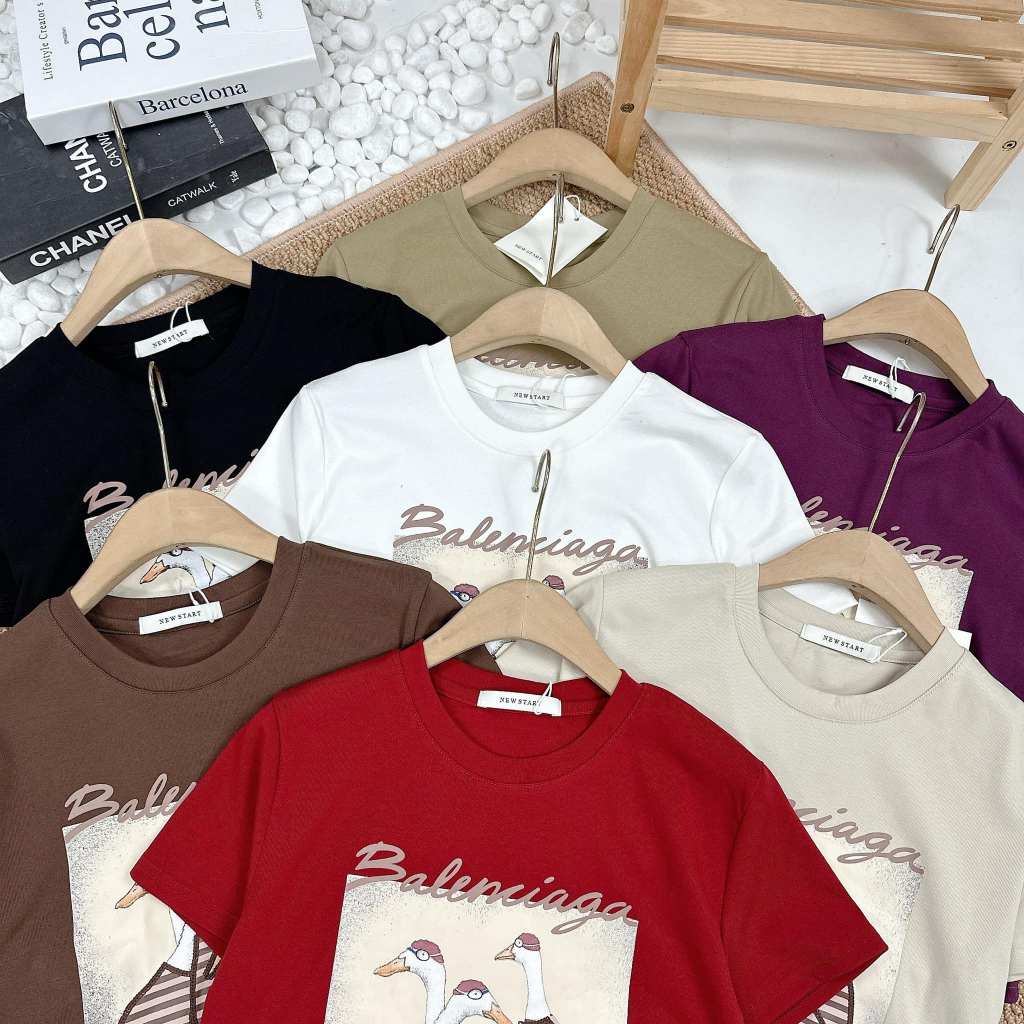 Áo phông vịt cute cộc tay nhiều màu