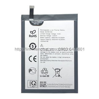 Pin vsmart live 4 v640 bvsm-430 5000mah 19.25wh zin - hàng nhập khẩu