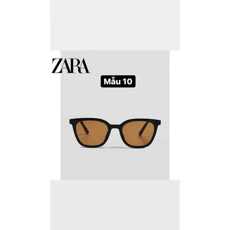 Kính Zara chống UV400 kèm bao da xịn xò