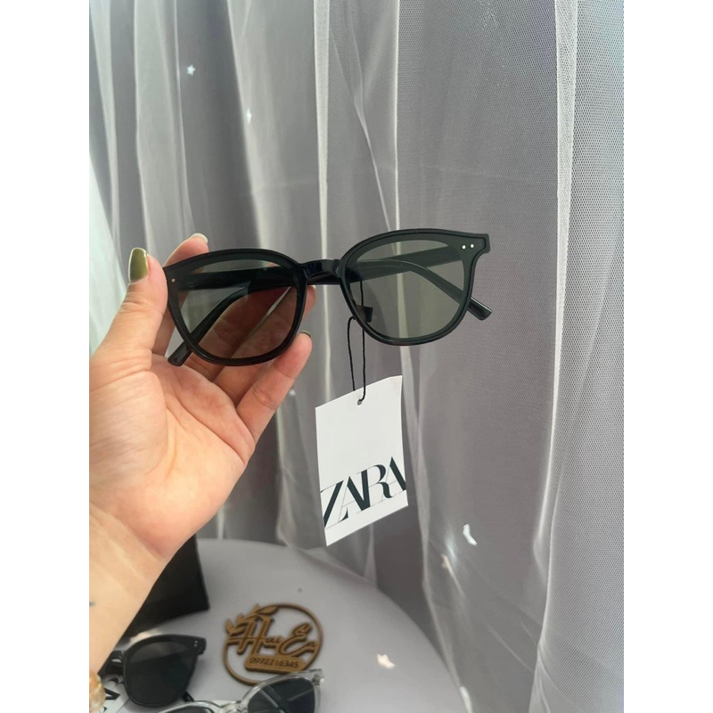 Kính Zara chống UV400 kèm bao da xịn xò