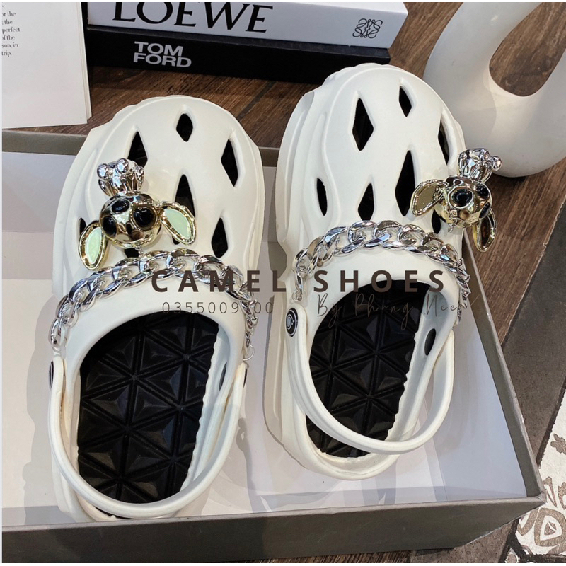 DÉP SỤC CHARM THÚ ĐẾ CAO 5P SIÊU NHẸ ÊM MANG ĐƯỢC 2 KIỂU - SIZE KÉP 36/37 ; 38-39