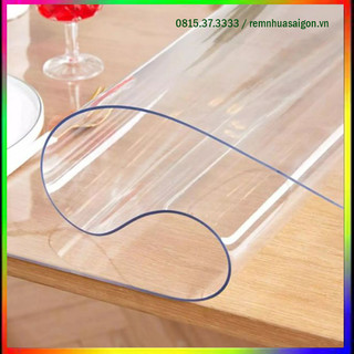 [Hỏa Tốc HCM] Nhựa (1.2m x 60cm) trong suốt trải bàn trải bàn.
