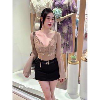Sét áo 2 dây +áo mỏng hàng QC