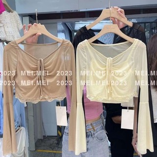 Sét áo 2 dây +áo mỏng hàng QC