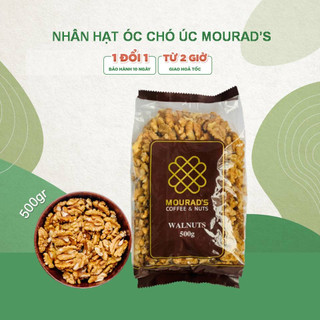 Nhân Hạt Óc Chó Tách Vỏ Mourad's Úc (500gr)- Nhập khẩu Úc, đã qua sấy, ăn trực tiếp, làm sữa thơm ngon, béo ngậy