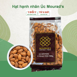 HẠT HẠNH NHÂN TÁCH VỎ ÚC ALMOND MOURAD'S 500gr - Nhân hạt sấy chín, ăn trực tiếp, làm sữa hạt cho bà bầu, người ăn kiêng