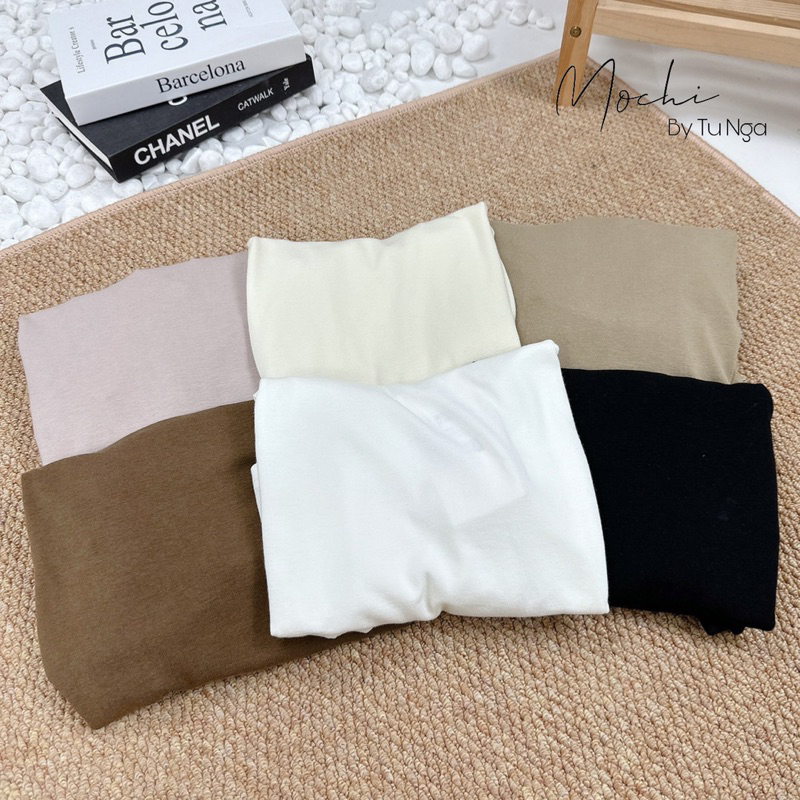 ÁO THUN HÀN DÁNG VỪA TAY DÀI HÀNG QCL1 FROM BASIC MS14555