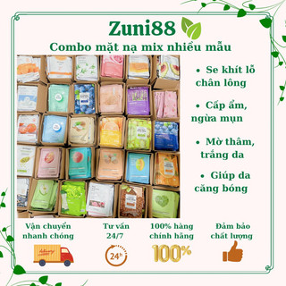 Combo 50 miếng mặt nạ dưỡng da