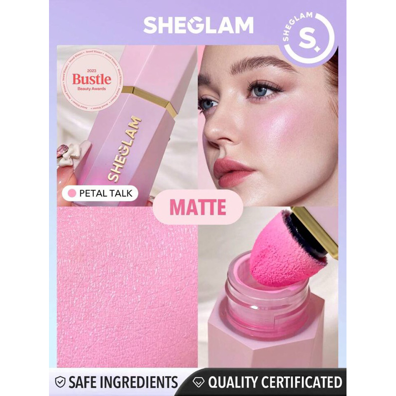 Má Hồng Lỏng Lì SHEGLAM Color Bloom Liquid Blush