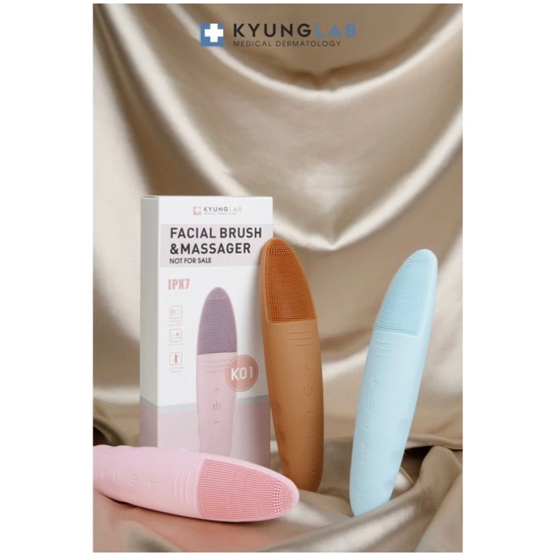 Máy rửa mặt KYUNGLAB FACIAL BRUSH &amp; MASSAGER