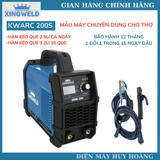 Máy hàn que Kingweld ARC 200S chuyên hàn que 2.5;i -3.2li cho thợ chuyên nghiệp