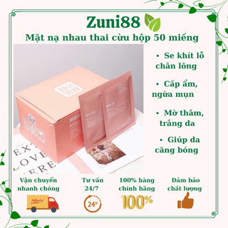 Mặt nạ nhau thai cừu , mặt nạ tế bào gốc nhau thai cừu cuống rốn nguyên hộp 50 miếng
