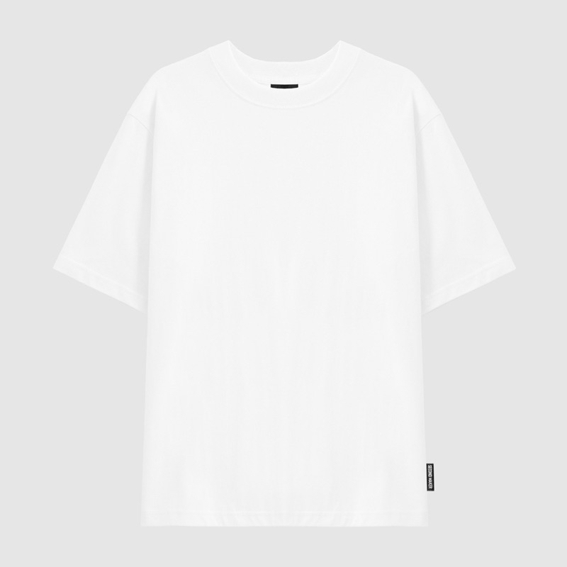 Áo thun trơn fom rộng unisex chất vảu cotton 2 chiều mềm mịn siêu mát DECE