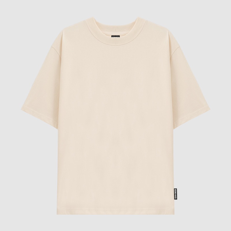 Áo thun trơn fom rộng unisex chất vảu cotton 2 chiều mềm mịn siêu mát DECE