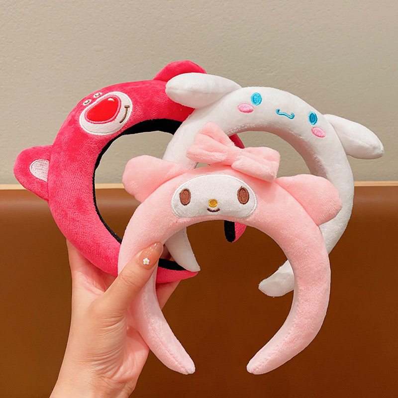 CC71 cài tóc nữ cài SANRIO KUROMI băng đô bờm tóc nữ