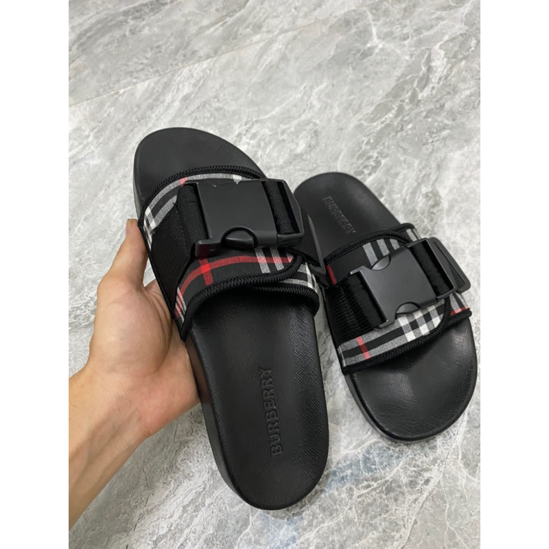 Dép Quai Ngang BBR Nam Bấm Khóa Cao Cấp hottrend thương hiệu 2023 NEW