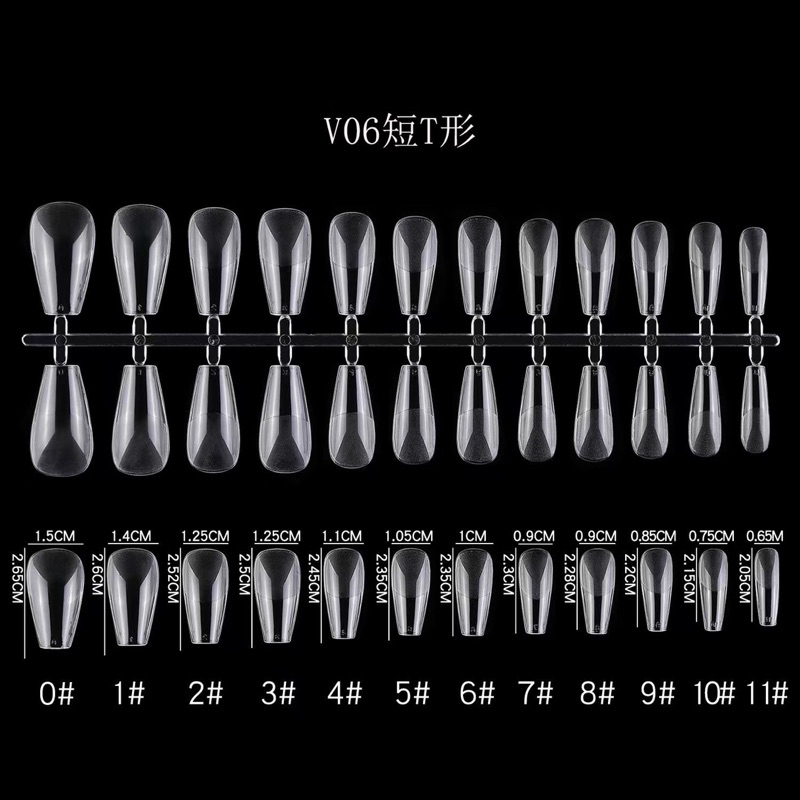 Móng up vinimay Soft Gel đủ phom,12 size/ 552 móng vinimay Chính Hãng