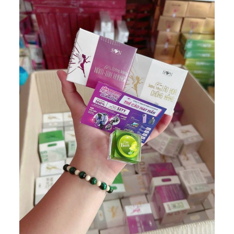 KEM FACE DƯỠNG TRẮNG THÂM, NÁM, MỤN SON CHÍNH HÃNG