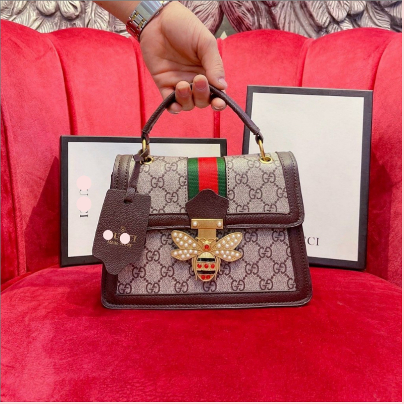 Túi Xách Nữ Túi Đeo Chéo Đẹp, Khóa Hình Con Ong Thời Trang, Mã T 01