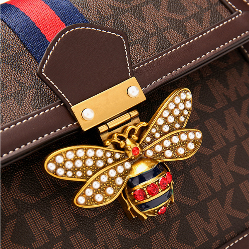 Túi Xách Nữ Túi Đeo Chéo Đẹp, Khóa Hình Con Ong Thời Trang, Mã T 01