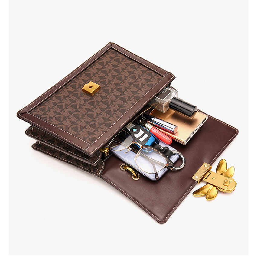 Túi Xách Nữ Túi Đeo Chéo Đẹp, Khóa Hình Con Ong Thời Trang, Mã T 01