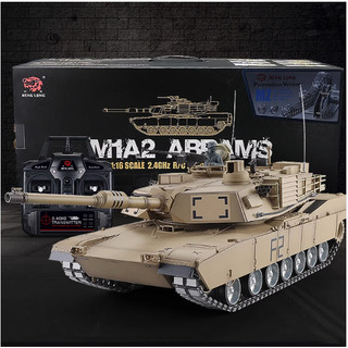 Xe Tăng Điều Khiển Từ Xa M1A2 cao cấp Xích nhựa và Xích Kim loại