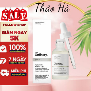 The Ordinary Hyaluronic Acid 2% + B5 Serum cấp nước, phục hồi da HA B5 (Korea)