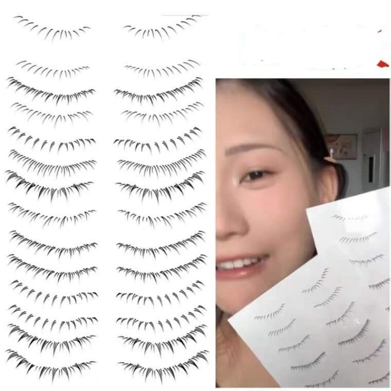 Miếng Dán Sticker Mi Dưới Tiện Lợi Cosplay Make Up