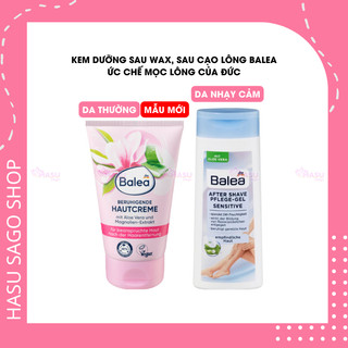 Kem dưỡng sau wax sau cạo lông Balea nội địa Đức ức chế mọc lông