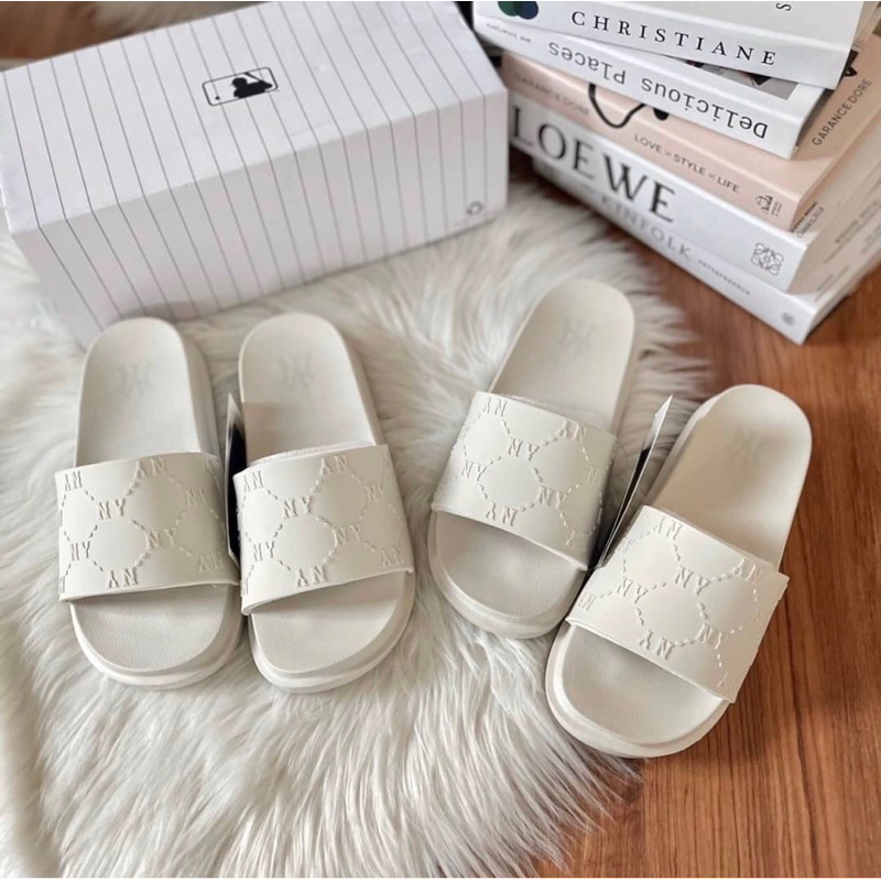 Dép MLB Chunky Mound Dia Monogram