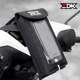 Túi ZDK mini, Túi treo đầu xe máy đựng điện thoại, thiết kế mới có lỗ sạc, 2 lớp hỗ trợ thoát nhiệt tốt cho điện thoại