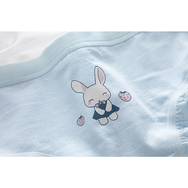 Set 5 Quần Lót Cotton Họa Tiết Hoạt Hình Dễ Thương Cho Bé Gái từ 30 - 60kg