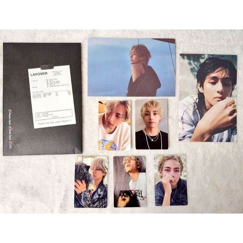 VStore - duyendo97 [BTS - V ALBUM LAYOVER - Album Taehyung BTS V LayVover KTOWN4U