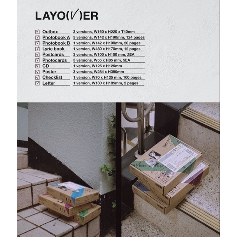 VStore - duyendo97 [BTS - V ALBUM LAYOVER - Album Taehyung BTS V LayVover KTOWN4U