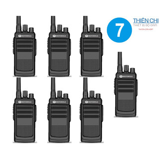 Bộ 07 máy bộ đàm motorola gp950 + tai nghe bọc dù