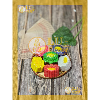 Oản mộc, oản thô hoa sen | lu