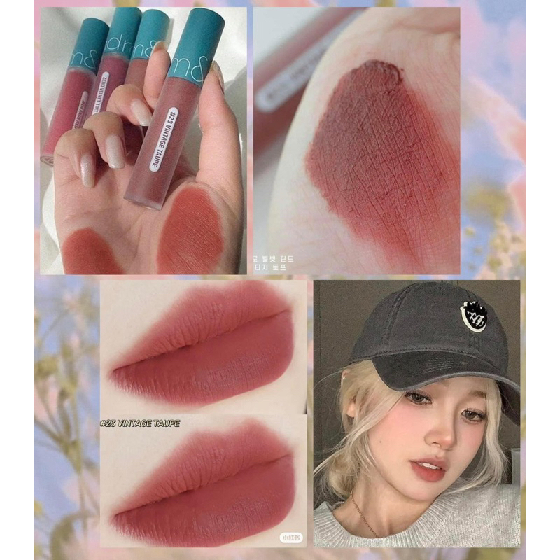 Son Kem Lỳ Romand Zero Velvet Tint 2022 Vintage