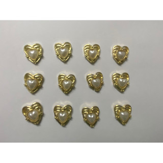 charm trái tim,charm trái tim gắn móng