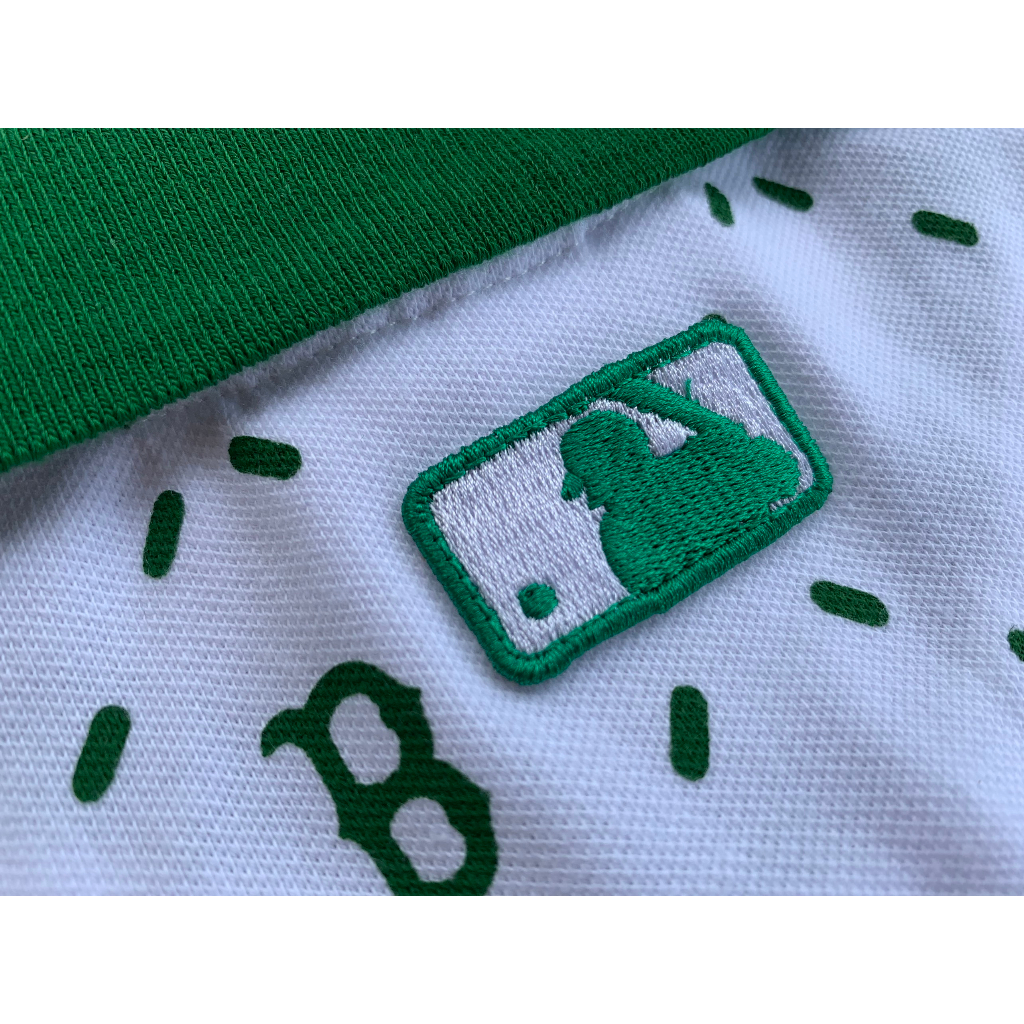 ÁO THUN POLO CỔ BẺ MLB IN CHỮ B  HOLOGRAM F1