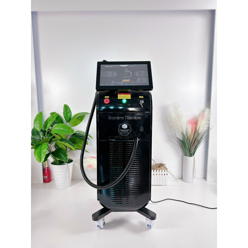BH 24 tháng-Siêu phẩm triệt lông. Máy triệt lông Diose laser 808 Soprano titanium 1 tay cầm