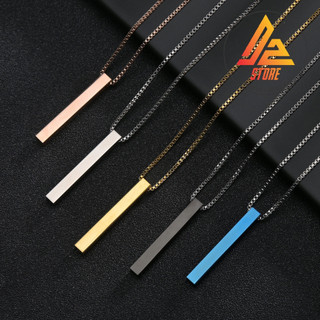 Dây chuyền DZ 4Ever khắc tên theo yêu cầu cặp đôi unisex Titanium