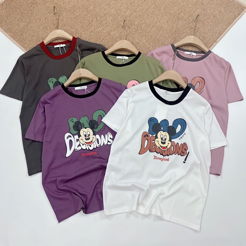 ÁO THUN FOM RỘNG DISNEY