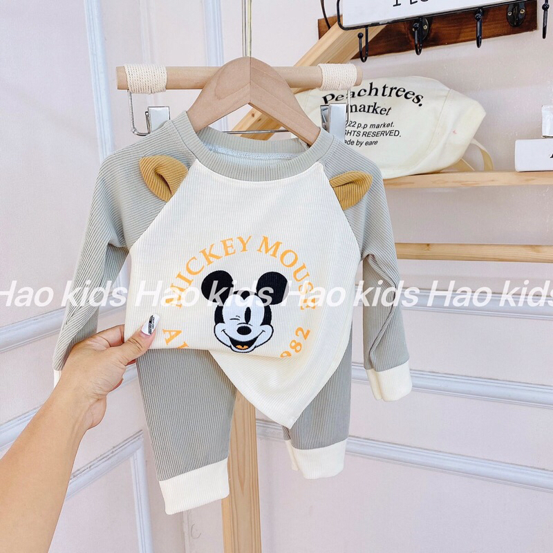 Bộ tăm lạnh dài tay cho bé