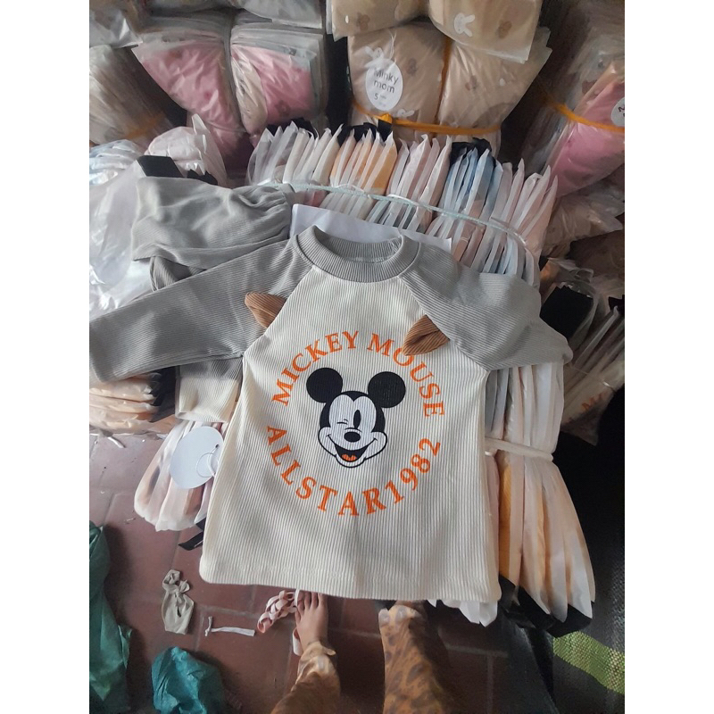 Bộ tăm lạnh dài tay cho bé