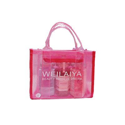 [Quà Tặng không bán] Túi Weilaiya Kute - chất PVC cao cấp kích thước 28x22x12cm (không bao gồm sản phẩm bên trong)