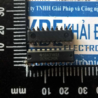 5 con IC SN74HC240N 74HC240 DIP-20 IC 8 cổng đệm đảo kde1375