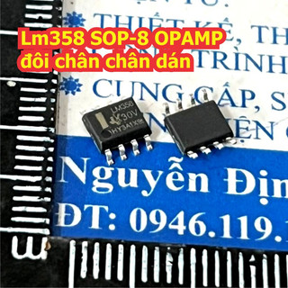 20 con LM358 LM258 LM258DR SOP-8 OPAMP đôi chân chân dán kde1470