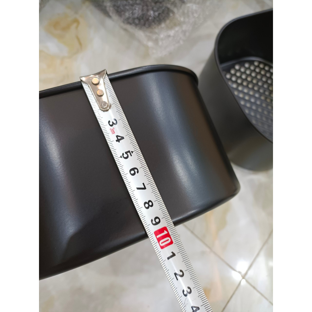 Khay inox thay thế nồi chiên không dầu loại 3-4-5L