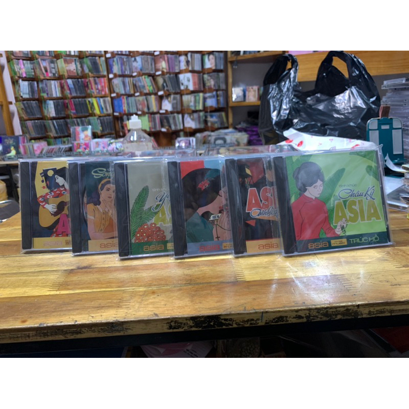 ☘️Bộ 6CD Asia Trúc Hồ☘️