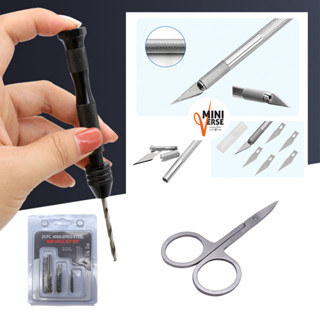 [Tiểu V Trụ] Dụng cụ DIY, kéo, dao tỉa, khoan tay mini các loại làm mô hình, handmade, craft art,...